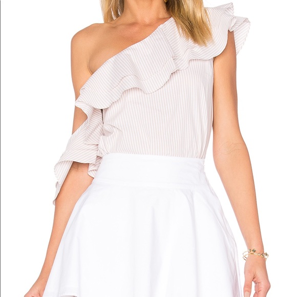 L’Academie REVOLVE ruffle blouse - Picture 1 of 7